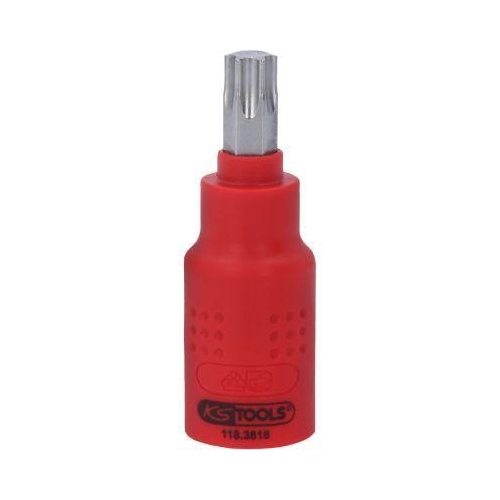 3/8 Zoll Isolierte Bit-Stecknuss Torx, T50, 60mm KS TOOLS 118.3818