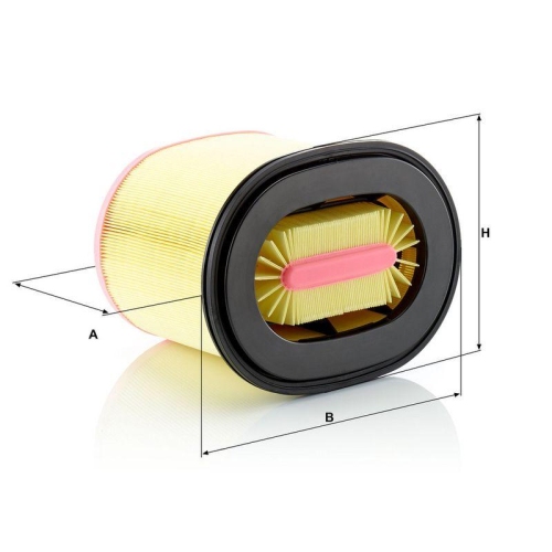 MANN-FILTER Luftfilter IQORON C 27 380