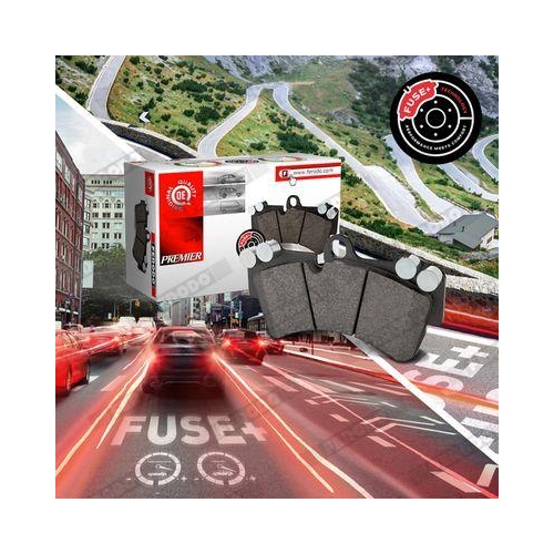 FERODO Bremsbelagsatz, Scheibenbremse FUSE+ Technology FDB4190