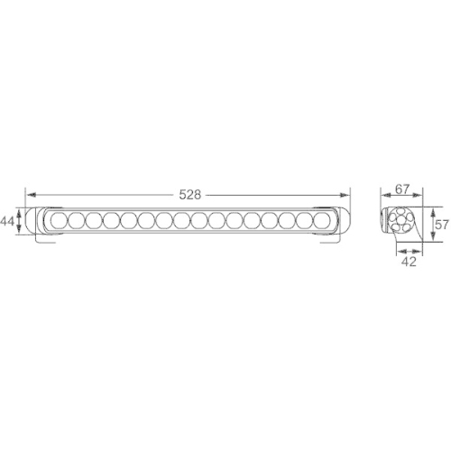 HELLA Arbeitsscheinwerfer 1GJ 958 130-461