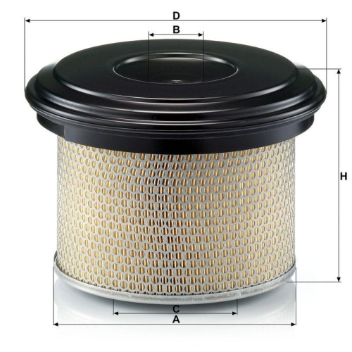 MANN-FILTER Luftfilter C 27 585/3