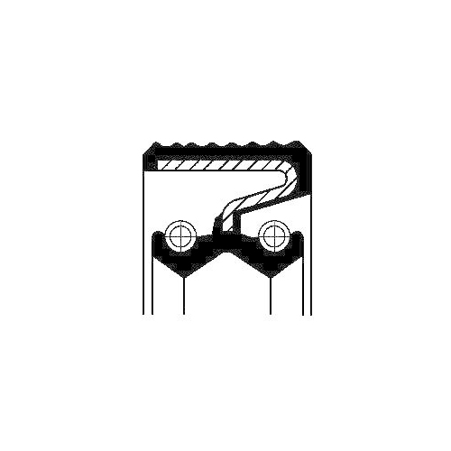 CORTECO Wellendichtring, Radnabe 01031924B