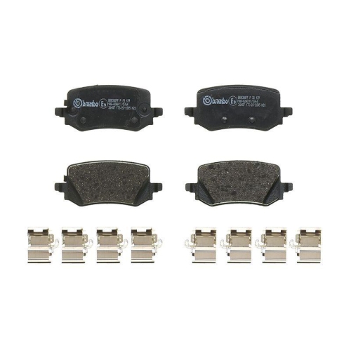 BREMBO Bremsbelagsatz, Scheibenbremse PRIME LINE P 30 139