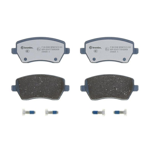 BREMBO Bremsbelagsatz, Scheibenbremse BEYOND LINE - EV P 68 033E