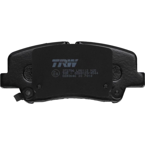 TRW Bremsbelagsatz, Scheibenbremse GDB3646