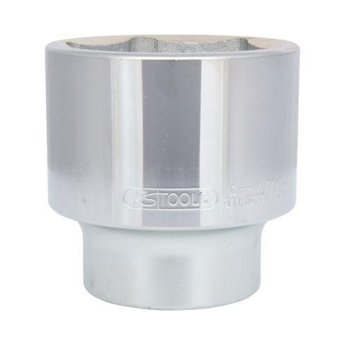 1 Zoll Sechskant-Stecknuss, kurz, 70mm KS TOOLS 911.1070