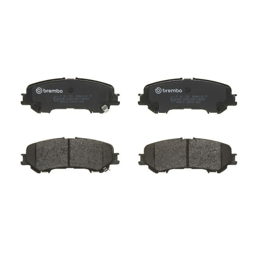 BREMBO Bremsbelagsatz, Scheibenbremse PRIME LINE P 56 132