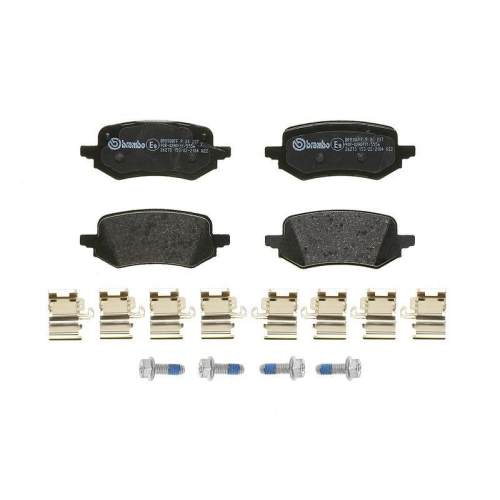 BREMBO Bremsbelagsatz, Scheibenbremse PRIME LINE P 24 237