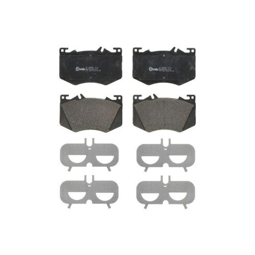 BREMBO Bremsbelagsatz, Scheibenbremse PRIME LINE P 50 166