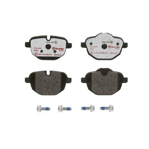 BREMBO Bremsbelagsatz, Scheibenbremse XTRA LINE P 06 064X
