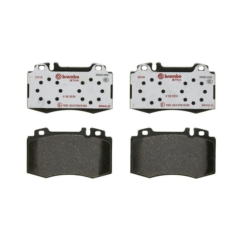 BREMBO Bremsbelagsatz, Scheibenbremse XTRA LINE P 50 053X