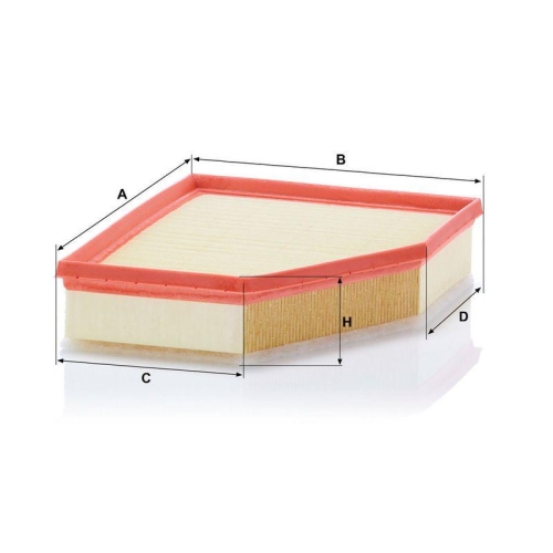 MANN-FILTER Luftfilter C 28 038