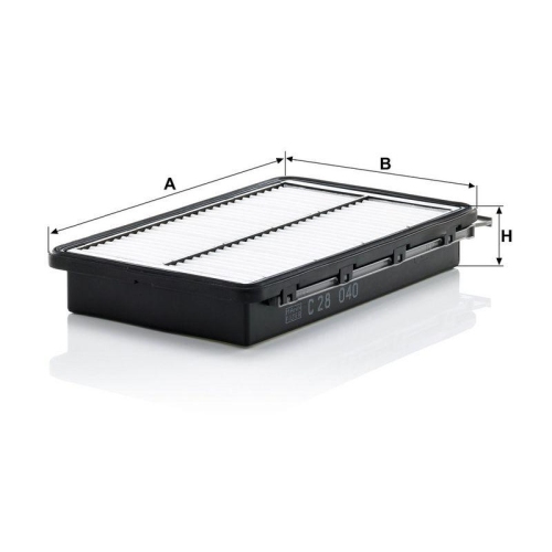 MANN-FILTER Luftfilter C 28 040