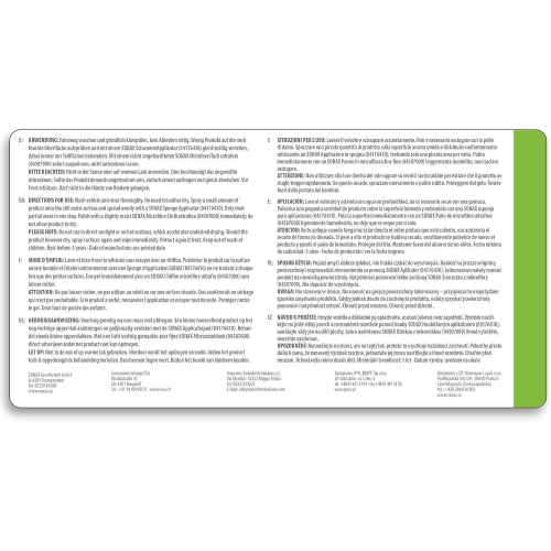 SONAX PROFILINE SpeedProtect Lack Politur, 1 Liter 02884050