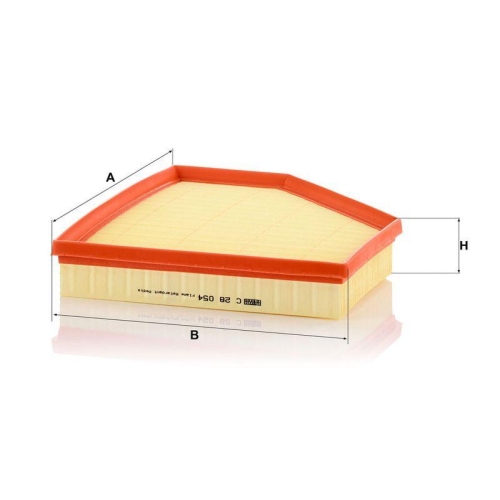 MANN-FILTER Luftfilter C 28 054