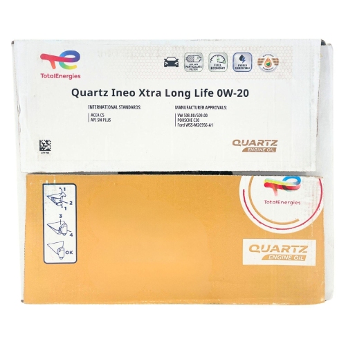 Motor&ouml;l Motoren&ouml;l Total Quartz Ineo Xtra Longlife 0W-20 20 Liter BAG-IN Box 229196