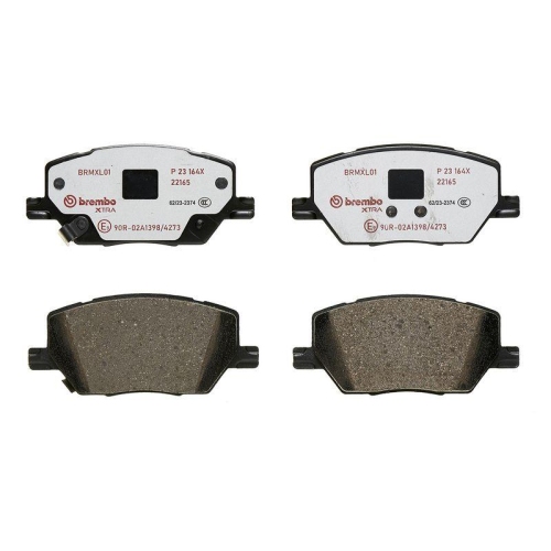 BREMBO Bremsbelagsatz, Scheibenbremse XTRA LINE P 23 164X