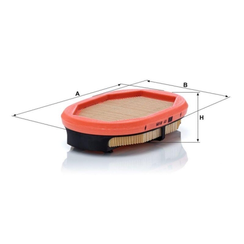 MANN-FILTER Sekund&auml;rluftfilter IQORON CF 2125