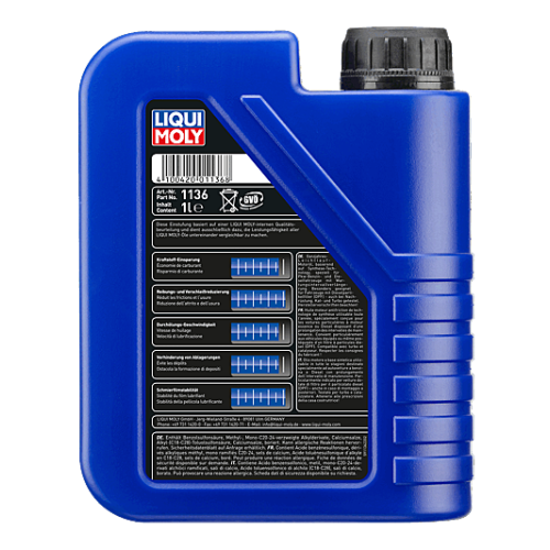 Liqui Moly Motor&ouml;l Longtime High Tech, 5W-30, 4 Liter - 4x 1136