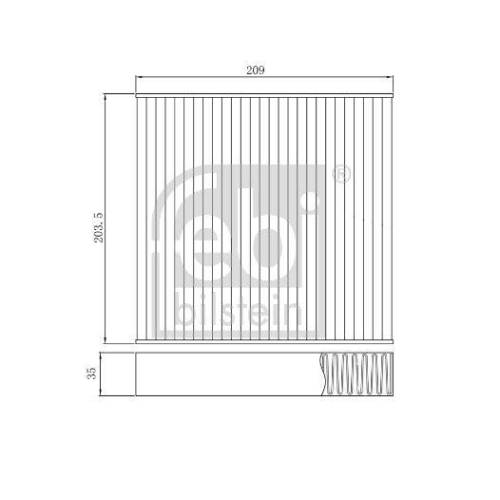FEBI BILSTEIN Filter, Innenraumluft 174913