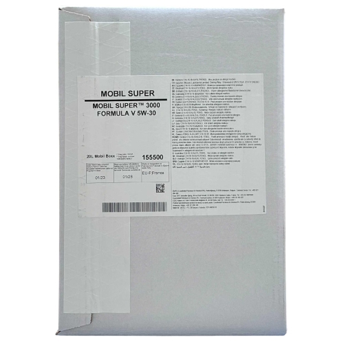 Motor&ouml;l Motoren&ouml;l Mobil Super 3000 Formula V 5W-30 20 Liter BAG-IN Box 155500