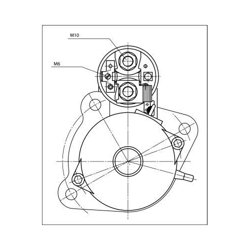 BOM-Prestolite Starter 861036