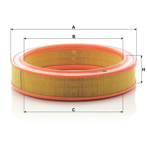 MANN-FILTER Luftfilter C 2873/1