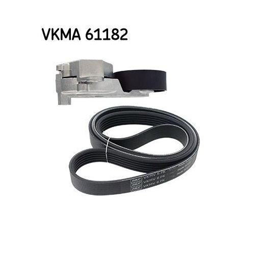 SKF Keilrippenriemensatz VKMA 61182