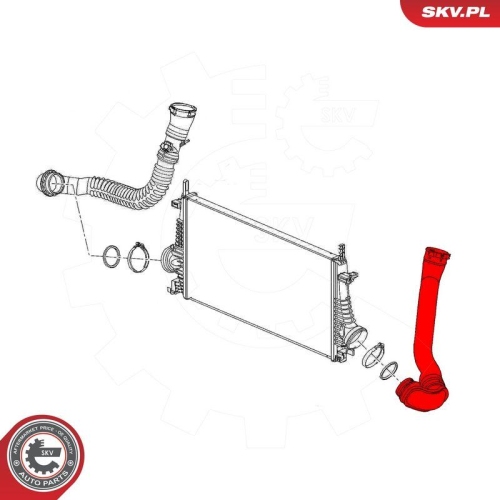ESEN SKV Ladeluftschlauch 43SKV305