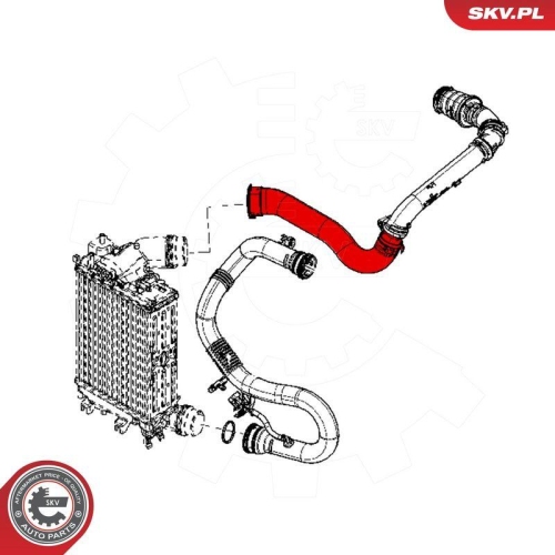 ESEN SKV Ladeluftschlauch 43SKV347