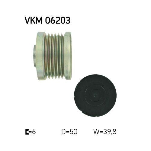 SKF Generatorfreilauf VKM 06203
