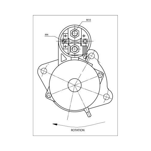 BOM-Prestolite Starter 861037