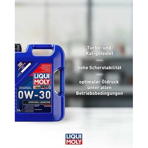 Liqui Moly Motor&ouml;l Synthoil Longtime Plus 0W-30 5-Liter - VW 50300 50601 - 1151