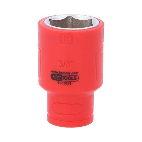 3/8 Zoll Isolierte Stecknuss, 19mm KS TOOLS 117.5219