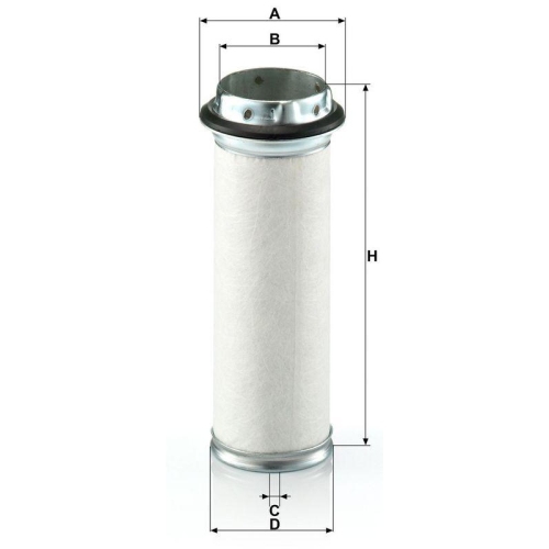 MANN-FILTER Sekund&auml;rluftfilter CF 711