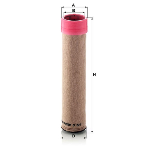 MANN-FILTER Sekund&auml;rluftfilter CF 75/2