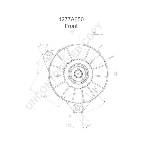 BOM-Prestolite Generator 1277A650