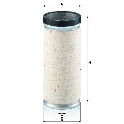 MANN-FILTER Sekund&auml;rluftfilter CF 820