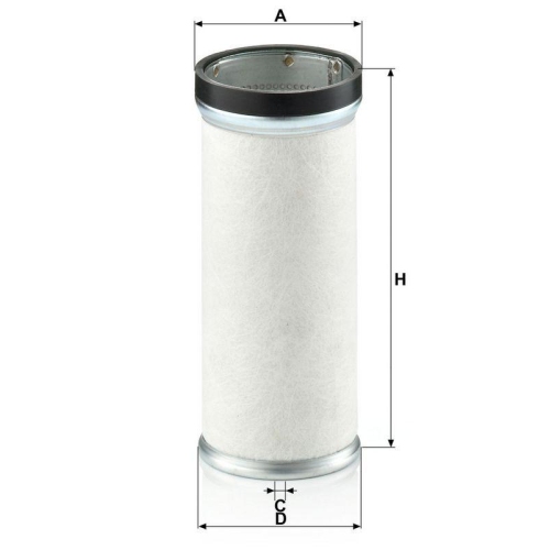 MANN-FILTER Sekund&auml;rluftfilter CF 821