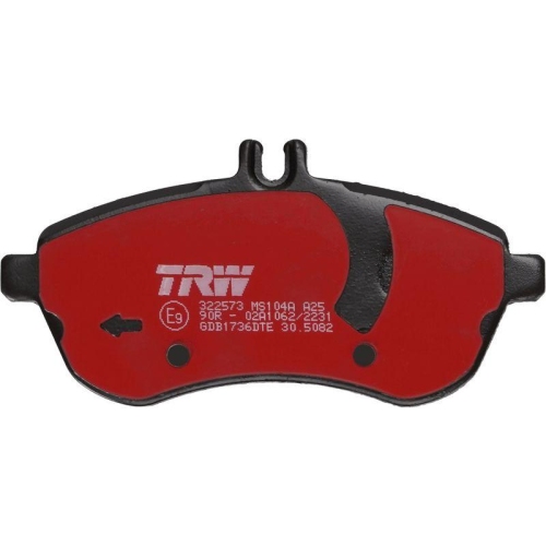 TRW Bremsbelagsatz, Scheibenbremse DTEC COTEC GDB1736DTE