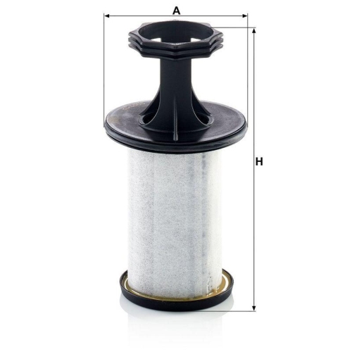 MANN-FILTER Filter, Kurbelgeh&auml;useentl&uuml;ftung ProVent LC 5005 x