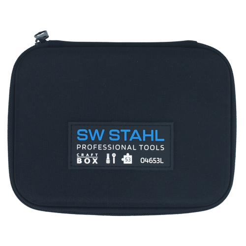 CRAFT BOX Bitsatz, kompakt, 1/4 Zoll 53-teilig SW Stahl 04653L