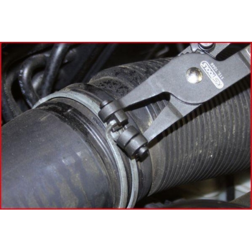 KS Tools Schlauchschellenzange, 115.1046, 220 mm