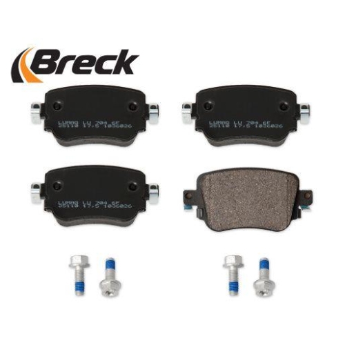 BRECK Bremsbelagsatz, Scheibenbremse 25110 00 704 10