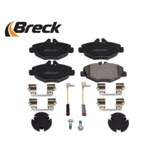 BRECK Bremsbelagsatz, Scheibenbremse 23743 00 701 10