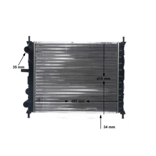 MAHLE K&uuml;hler, Motork&uuml;hlung BEHR CR 631 000S