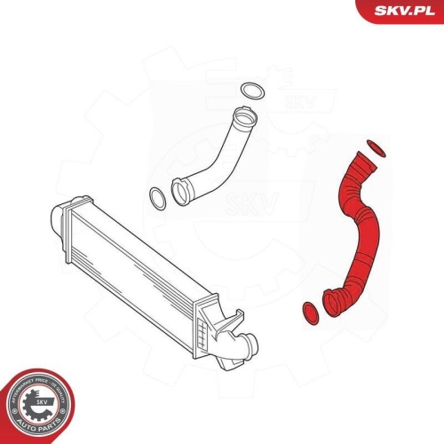 ESEN SKV Ladeluftschlauch 43SKV335