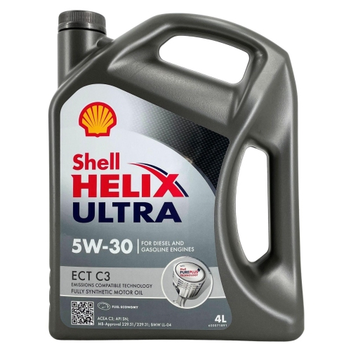 SHELL Helix Ultra ECT C3 5W-30 4 Liter Motor&ouml;l Longlife-04 DEXOS 2 229.31 229.51