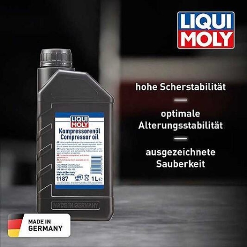 Kompressor&ouml;l LIQUI MOLY 1187 Kompressoren&ouml;l SAE 5W40 Kompressor &Ouml;l 1 Liter