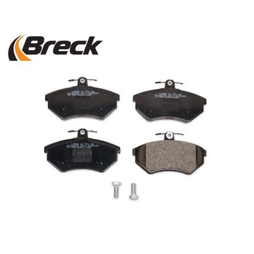 BRECK Bremsbelagsatz, Scheibenbremse 20168 10 701 00